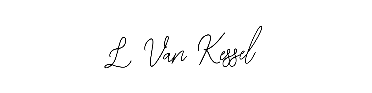 Design your own signature with our free online signature maker. With this signature software, you can create a handwritten (Bearetta-2O07w) signature for name L Van Kessel. L Van Kessel signature style 12 images and pictures png