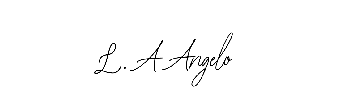 See photos of L. A Angelo official signature by Spectra . Check more albums & portfolios. Read reviews & check more about Bearetta-2O07w font. L. A Angelo signature style 12 images and pictures png
