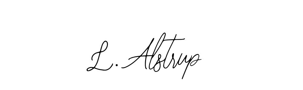 See photos of L. Alstrup official signature by Spectra . Check more albums & portfolios. Read reviews & check more about Bearetta-2O07w font. L. Alstrup signature style 12 images and pictures png