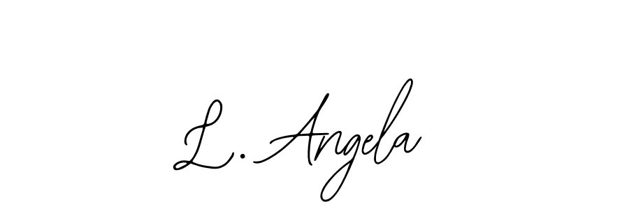 See photos of L. Angela official signature by Spectra . Check more albums & portfolios. Read reviews & check more about Bearetta-2O07w font. L. Angela signature style 12 images and pictures png