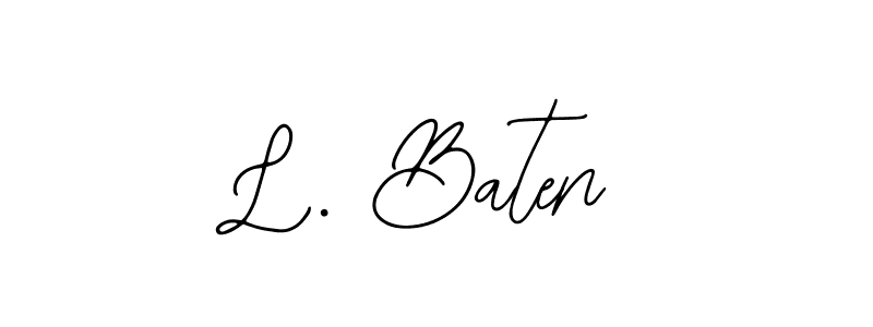 How to Draw L. Baten signature style? Bearetta-2O07w is a latest design signature styles for name L. Baten. L. Baten signature style 12 images and pictures png