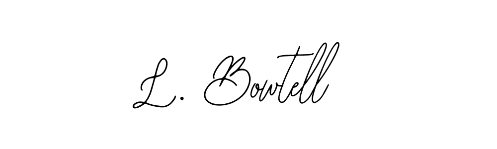 The best way (Bearetta-2O07w) to make a short signature is to pick only two or three words in your name. The name L. Bowtell include a total of six letters. For converting this name. L. Bowtell signature style 12 images and pictures png