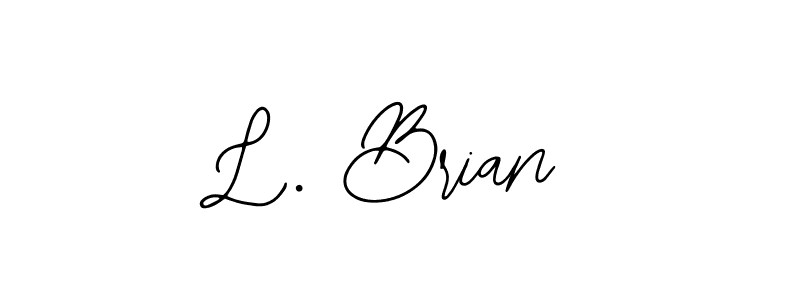 How to make L. Brian signature? Bearetta-2O07w is a professional autograph style. Create handwritten signature for L. Brian name. L. Brian signature style 12 images and pictures png
