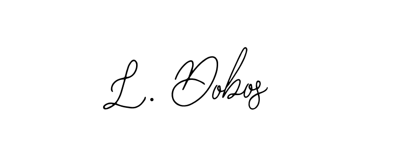 The best way (Bearetta-2O07w) to make a short signature is to pick only two or three words in your name. The name L. Dobos include a total of six letters. For converting this name. L. Dobos signature style 12 images and pictures png