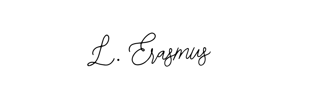 Also You can easily find your signature by using the search form. We will create L. Erasmus name handwritten signature images for you free of cost using Bearetta-2O07w sign style. L. Erasmus signature style 12 images and pictures png