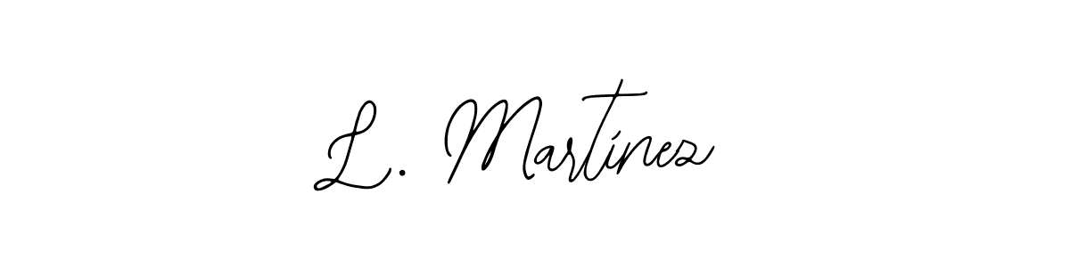 How to Draw L. Martínez signature style? Bearetta-2O07w is a latest design signature styles for name L. Martínez. L. Martínez signature style 12 images and pictures png