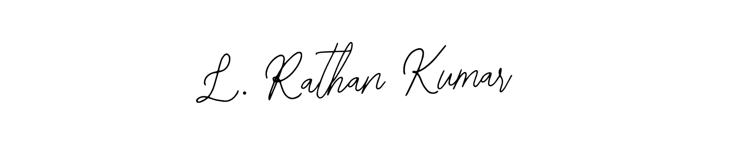 Bearetta-2O07w is a professional signature style that is perfect for those who want to add a touch of class to their signature. It is also a great choice for those who want to make their signature more unique. Get L. Rathan Kumar name to fancy signature for free. L. Rathan Kumar signature style 12 images and pictures png