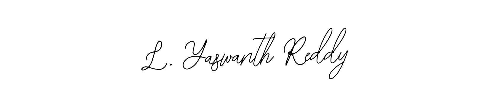 L. Yaswanth Reddy stylish signature style. Best Handwritten Sign (Bearetta-2O07w) for my name. Handwritten Signature Collection Ideas for my name L. Yaswanth Reddy. L. Yaswanth Reddy signature style 12 images and pictures png