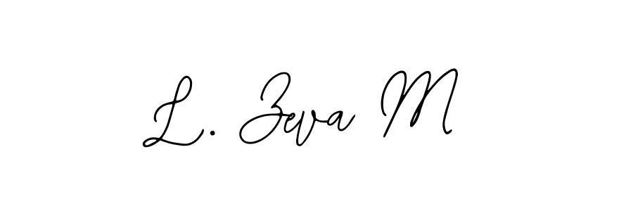 L. Zeva M stylish signature style. Best Handwritten Sign (Bearetta-2O07w) for my name. Handwritten Signature Collection Ideas for my name L. Zeva M. L. Zeva M signature style 12 images and pictures png