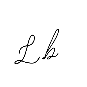 How to make L.b signature? Bearetta-2O07w is a professional autograph style. Create handwritten signature for L.b name. L.b signature style 12 images and pictures png