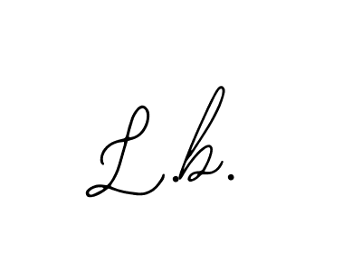 Make a beautiful signature design for name L.b.. With this signature (Bearetta-2O07w) style, you can create a handwritten signature for free. L.b. signature style 12 images and pictures png