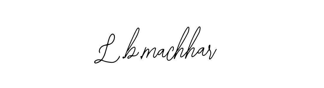 You can use this online signature creator to create a handwritten signature for the name L.b.machhar. This is the best online autograph maker. L.b.machhar signature style 12 images and pictures png