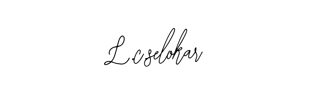 Use a signature maker to create a handwritten signature online. With this signature software, you can design (Bearetta-2O07w) your own signature for name L.c.selokar. L.c.selokar signature style 12 images and pictures png