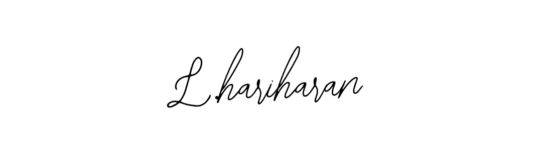 Best and Professional Signature Style for L.hariharan. Bearetta-2O07w Best Signature Style Collection. L.hariharan signature style 12 images and pictures png