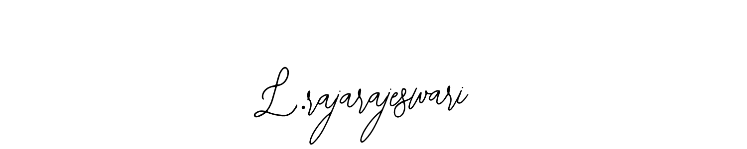 How to Draw L.rajarajeswari signature style? Bearetta-2O07w is a latest design signature styles for name L.rajarajeswari. L.rajarajeswari signature style 12 images and pictures png