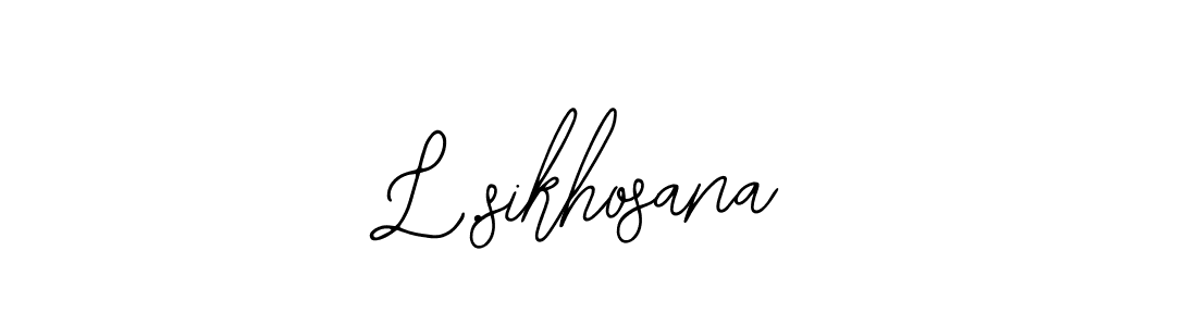 This is the best signature style for the L.sikhosana name. Also you like these signature font (Bearetta-2O07w). Mix name signature. L.sikhosana signature style 12 images and pictures png