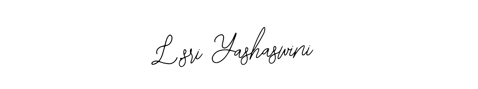 Check out images of Autograph of L.sri Yashaswini name. Actor L.sri Yashaswini Signature Style. Bearetta-2O07w is a professional sign style online. L.sri Yashaswini signature style 12 images and pictures png