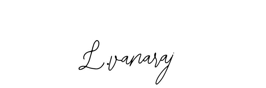 if you are searching for the best signature style for your name L.vanaraj. so please give up your signature search. here we have designed multiple signature styles  using Bearetta-2O07w. L.vanaraj signature style 12 images and pictures png