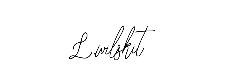 You can use this online signature creator to create a handwritten signature for the name L.wilskit. This is the best online autograph maker. L.wilskit signature style 12 images and pictures png