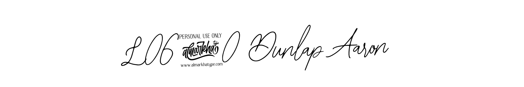 Bearetta-2O07w is a professional signature style that is perfect for those who want to add a touch of class to their signature. It is also a great choice for those who want to make their signature more unique. Get L0620 Dunlap Aaron name to fancy signature for free. L0620 Dunlap Aaron signature style 12 images and pictures png