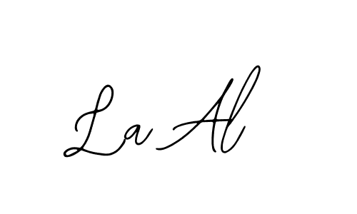 Also we have La Al name is the best signature style. Create professional handwritten signature collection using Bearetta-2O07w autograph style. La Al signature style 12 images and pictures png