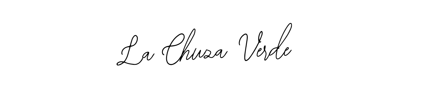 Make a beautiful signature design for name La Chuza Verde. Use this online signature maker to create a handwritten signature for free. La Chuza Verde signature style 12 images and pictures png