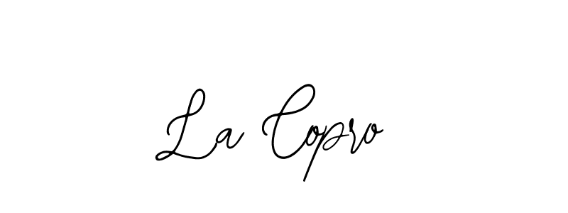 Make a beautiful signature design for name La Copro. Use this online signature maker to create a handwritten signature for free. La Copro signature style 12 images and pictures png