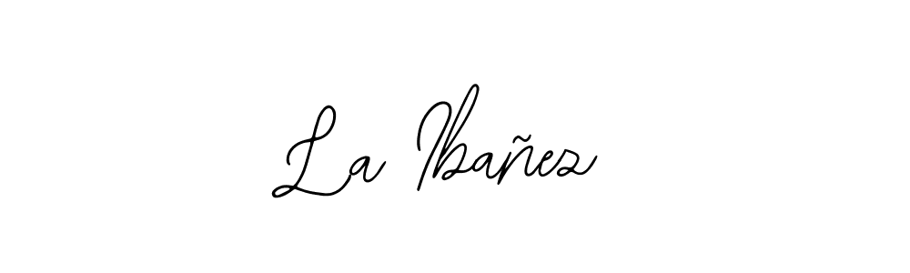 Make a short La Ibañez signature style. Manage your documents anywhere anytime using Bearetta-2O07w. Create and add eSignatures, submit forms, share and send files easily. La Ibañez signature style 12 images and pictures png