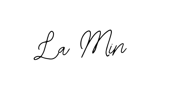 How to Draw La Min signature style? Bearetta-2O07w is a latest design signature styles for name La Min. La Min signature style 12 images and pictures png