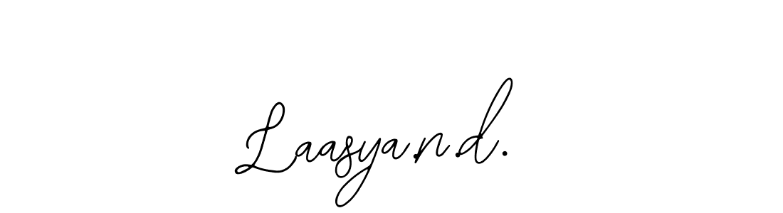 Also we have Laasya.n.d. name is the best signature style. Create professional handwritten signature collection using Bearetta-2O07w autograph style. Laasya.n.d. signature style 12 images and pictures png