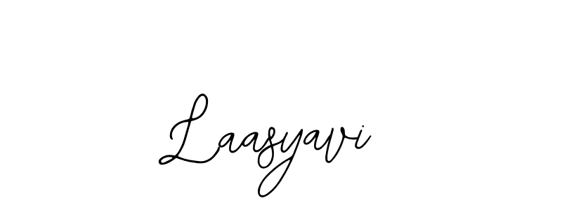 The best way (Bearetta-2O07w) to make a short signature is to pick only two or three words in your name. The name Laasyavi include a total of six letters. For converting this name. Laasyavi signature style 12 images and pictures png