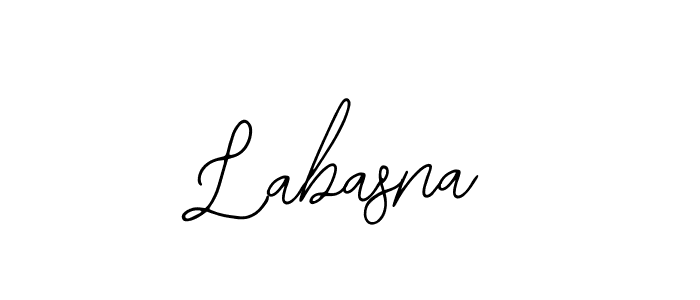 Use a signature maker to create a handwritten signature online. With this signature software, you can design (Bearetta-2O07w) your own signature for name Labasna. Labasna signature style 12 images and pictures png