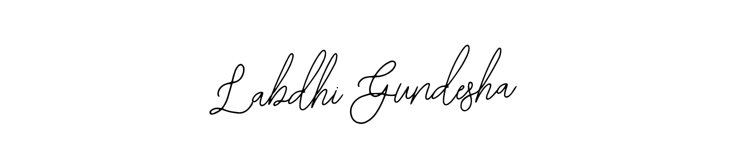 It looks lik you need a new signature style for name Labdhi Gundesha. Design unique handwritten (Bearetta-2O07w) signature with our free signature maker in just a few clicks. Labdhi Gundesha signature style 12 images and pictures png