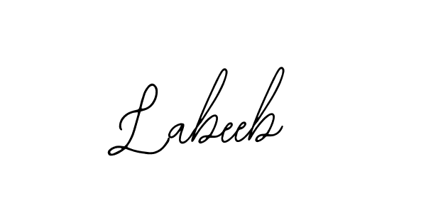 if you are searching for the best signature style for your name Labeeb. so please give up your signature search. here we have designed multiple signature styles  using Bearetta-2O07w. Labeeb signature style 12 images and pictures png
