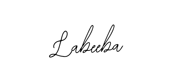 Similarly Bearetta-2O07w is the best handwritten signature design. Signature creator online .You can use it as an online autograph creator for name Labeeba. Labeeba signature style 12 images and pictures png