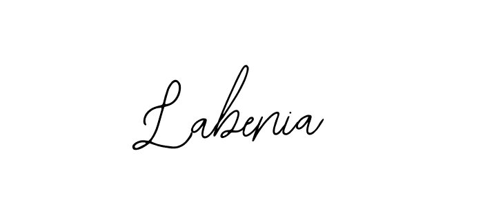 Design your own signature with our free online signature maker. With this signature software, you can create a handwritten (Bearetta-2O07w) signature for name Labenia. Labenia signature style 12 images and pictures png