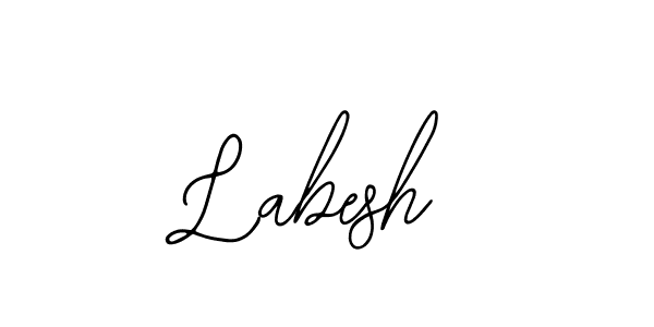 Use a signature maker to create a handwritten signature online. With this signature software, you can design (Bearetta-2O07w) your own signature for name Labesh. Labesh signature style 12 images and pictures png