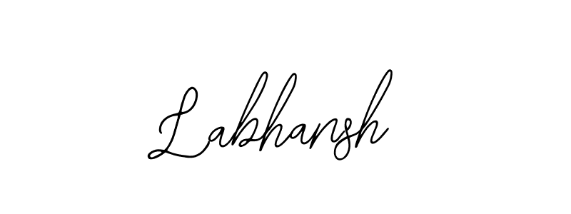 Design your own signature with our free online signature maker. With this signature software, you can create a handwritten (Bearetta-2O07w) signature for name Labhansh. Labhansh signature style 12 images and pictures png