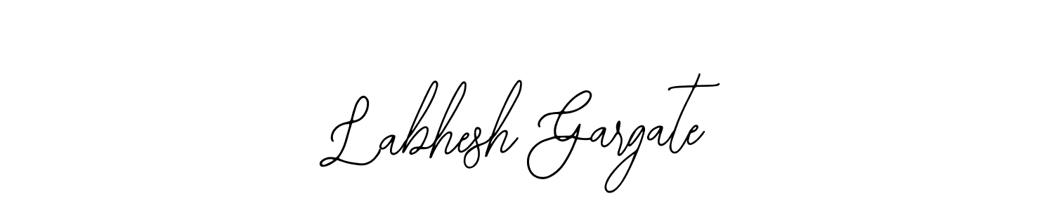 Labhesh Gargate stylish signature style. Best Handwritten Sign (Bearetta-2O07w) for my name. Handwritten Signature Collection Ideas for my name Labhesh Gargate. Labhesh Gargate signature style 12 images and pictures png
