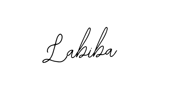 How to make Labiba name signature. Use Bearetta-2O07w style for creating short signs online. This is the latest handwritten sign. Labiba signature style 12 images and pictures png