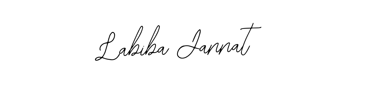 The best way (Bearetta-2O07w) to make a short signature is to pick only two or three words in your name. The name Labiba Jannat include a total of six letters. For converting this name. Labiba Jannat signature style 12 images and pictures png