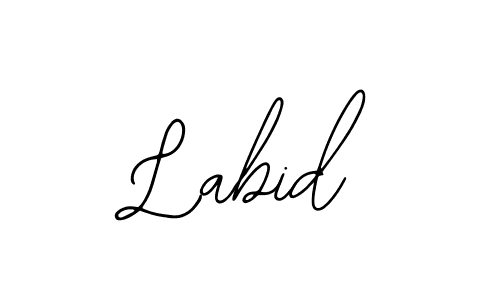 How to make Labid name signature. Use Bearetta-2O07w style for creating short signs online. This is the latest handwritten sign. Labid signature style 12 images and pictures png