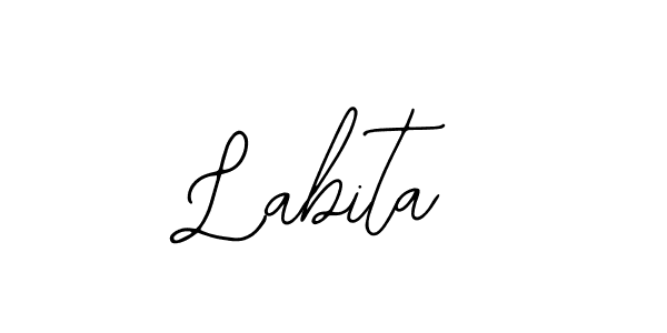 How to make Labita name signature. Use Bearetta-2O07w style for creating short signs online. This is the latest handwritten sign. Labita signature style 12 images and pictures png