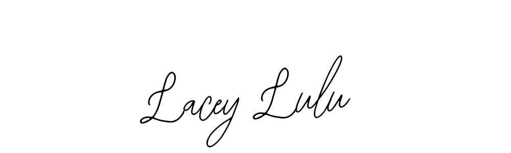 Similarly Bearetta-2O07w is the best handwritten signature design. Signature creator online .You can use it as an online autograph creator for name Lacey Lulu. Lacey Lulu signature style 12 images and pictures png