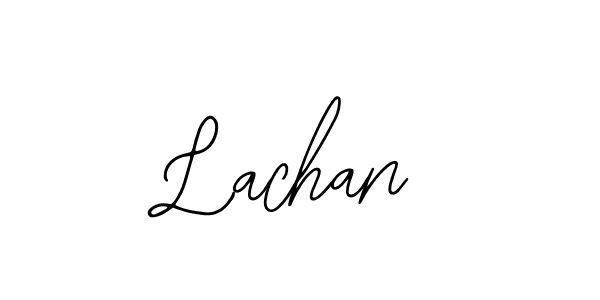 Use a signature maker to create a handwritten signature online. With this signature software, you can design (Bearetta-2O07w) your own signature for name Lachan. Lachan signature style 12 images and pictures png