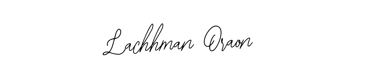 Create a beautiful signature design for name Lachhman Oraon. With this signature (Bearetta-2O07w) fonts, you can make a handwritten signature for free. Lachhman Oraon signature style 12 images and pictures png