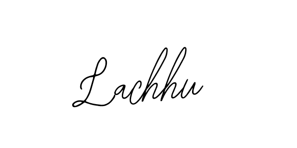 Bearetta-2O07w is a professional signature style that is perfect for those who want to add a touch of class to their signature. It is also a great choice for those who want to make their signature more unique. Get Lachhu name to fancy signature for free. Lachhu signature style 12 images and pictures png