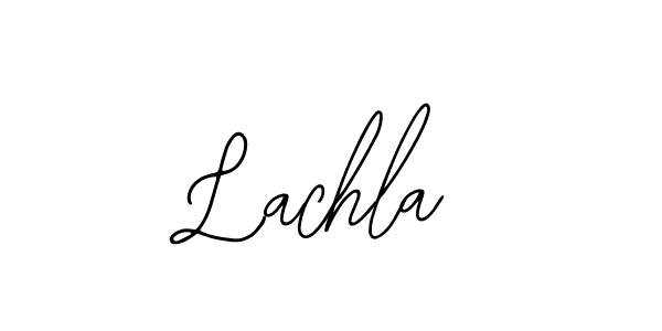 How to make Lachla signature? Bearetta-2O07w is a professional autograph style. Create handwritten signature for Lachla name. Lachla signature style 12 images and pictures png