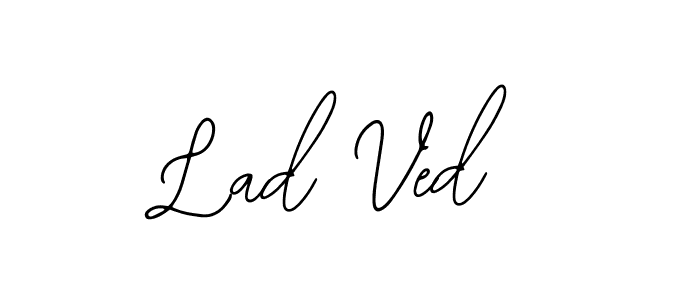 Create a beautiful signature design for name Lad Ved. With this signature (Bearetta-2O07w) fonts, you can make a handwritten signature for free. Lad Ved signature style 12 images and pictures png