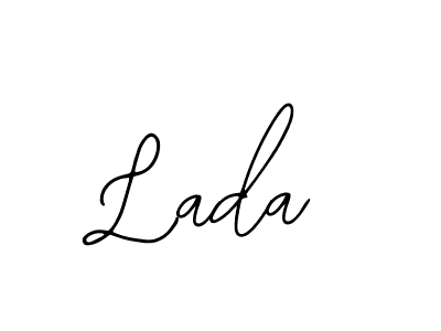 How to make Lada name signature. Use Bearetta-2O07w style for creating short signs online. This is the latest handwritten sign. Lada signature style 12 images and pictures png